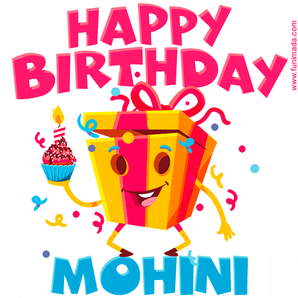 Funny Happy Birthday Mohini GIF