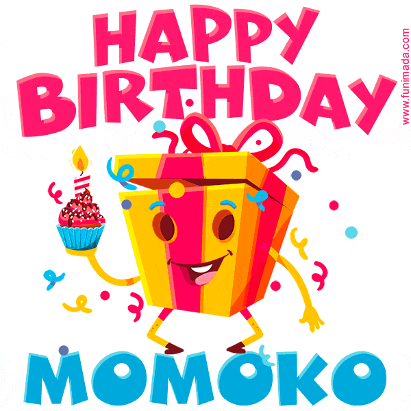Funny Happy Birthday Momoko GIF