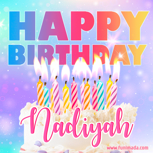 Funny Happy Birthday Nadiyah GIF