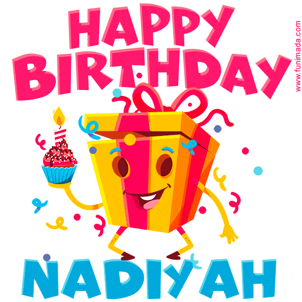 Funny Happy Birthday Nadiyah GIF