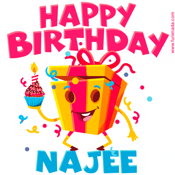 Funny Happy Birthday Najee GIF