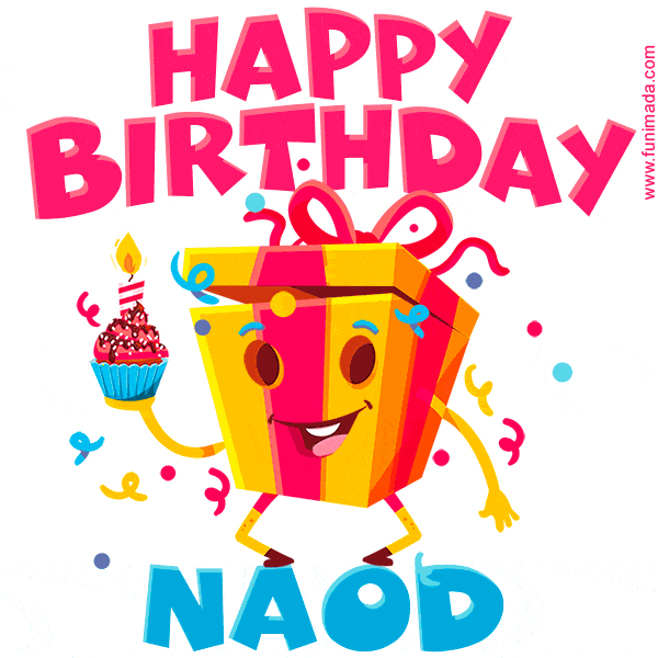 Funny Happy Birthday Naod GIF