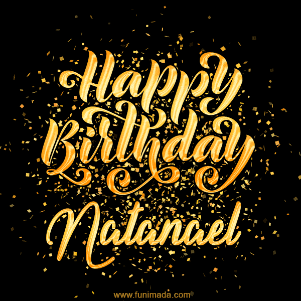Happy Birthday Card for Natanael - Download GIF and Send for Free