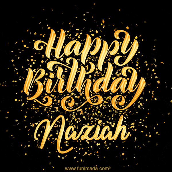 Happy Birthday Card for Naziah - Download GIF and Send for Free