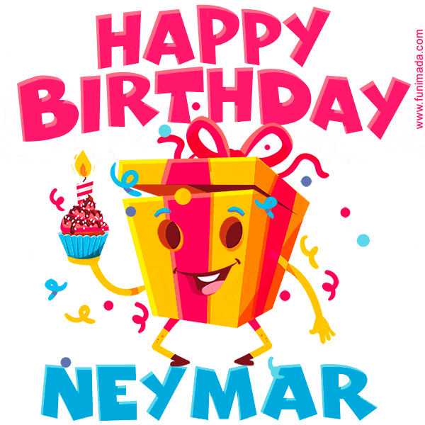 Funny Happy Birthday Neymar GIF