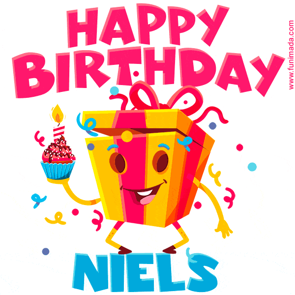 Funny Happy Birthday Niels GIF