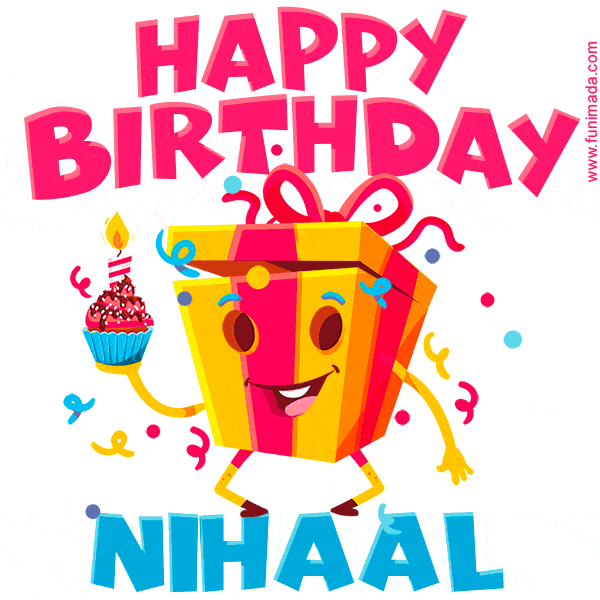 Funny Happy Birthday Nihaal GIF