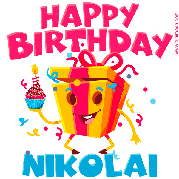 Funny Happy Birthday Nikolai GIF