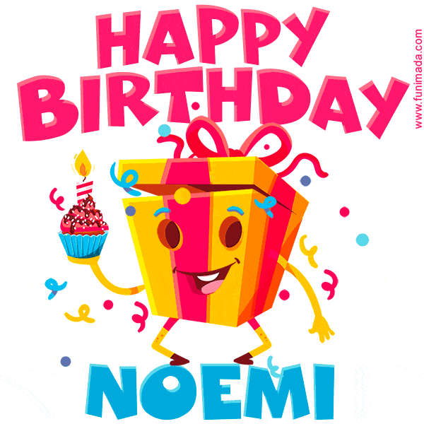 Funny Happy Birthday Noemi GIF