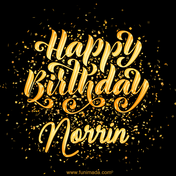 Happy Birthday Card for Norrin - Download GIF and Send for Free