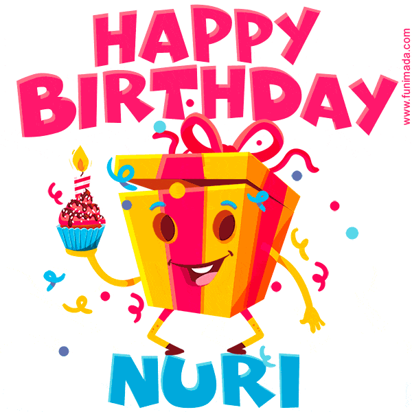 Funny Happy Birthday Nuri GIF
