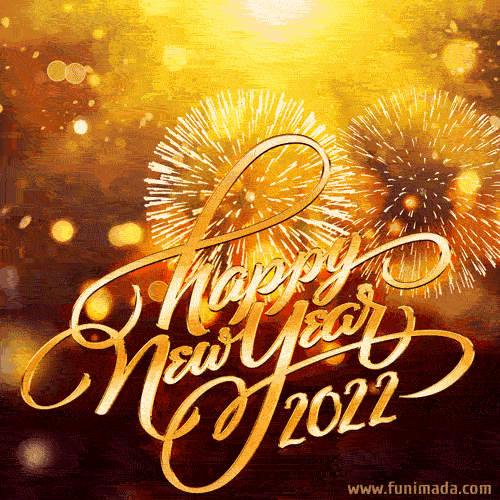 [New!] Best Animated (GIF) Happy New Year 2022 eCard