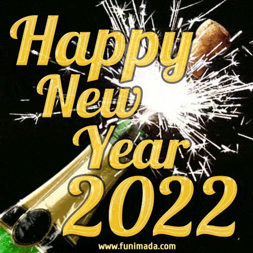 Popping Champagne Happy New Year GIF