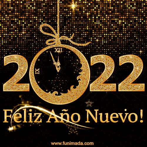 ¡Muchas felicidades por el año nuevo 2022!