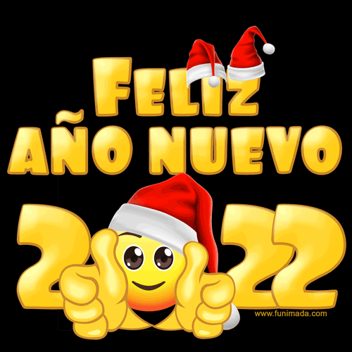 ¡Feliz Navidad y Próspero Año Nuevo 2022! GIF