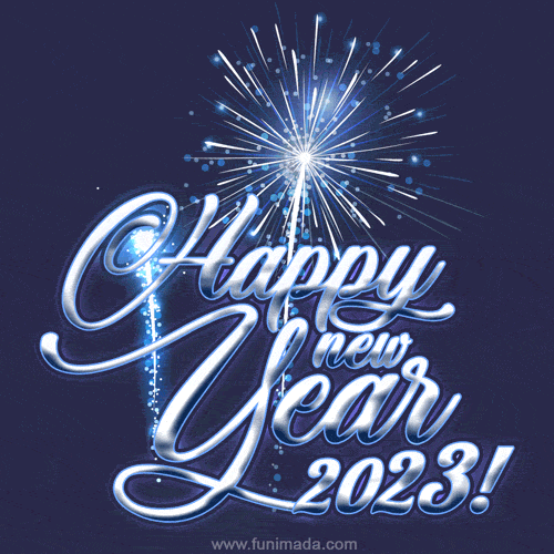 Happy New Year 2023 GIF Images — Download on 