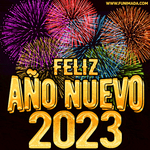 Feliz Año Nuevo 2023 Imágenes Animadas GIF - Descargar en 