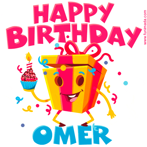 Funny Happy Birthday Omer GIF