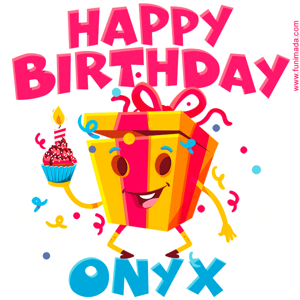Funny Happy Birthday Onyx GIF