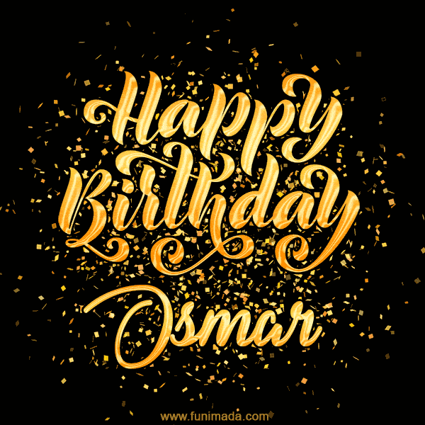 Happy Birthday Card for Osmar - Download GIF and Send for Free