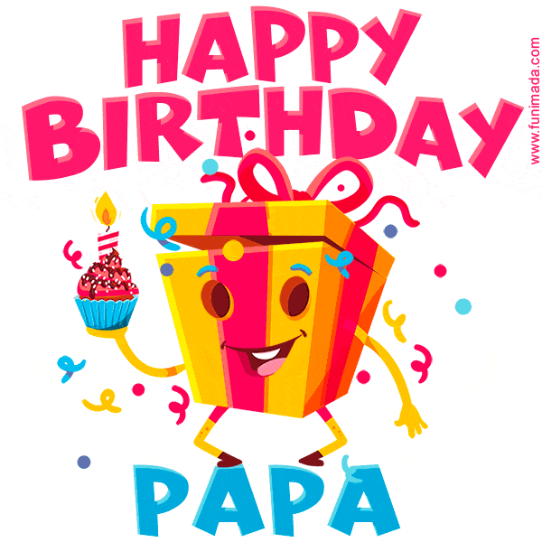 Funny Happy Birthday Papa GIF