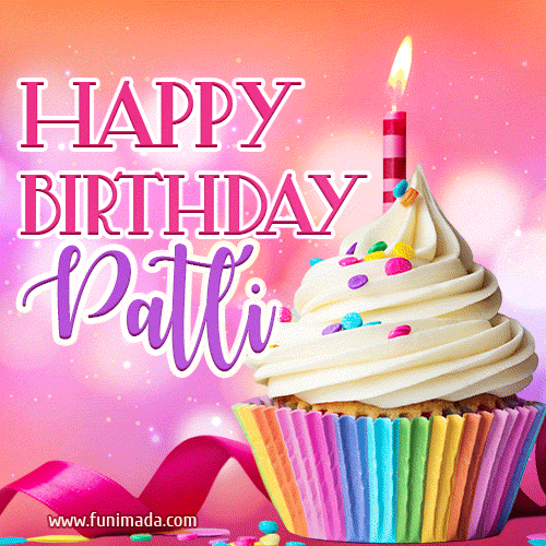 Happy Birthday Patli - Lovely Animated GIF