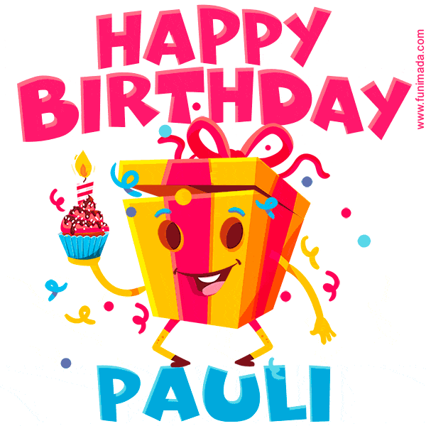 Funny Happy Birthday Pauli GIF