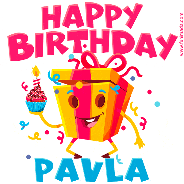 Funny Happy Birthday Pavla GIF