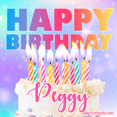 Funny Happy Birthday Peggy GIF