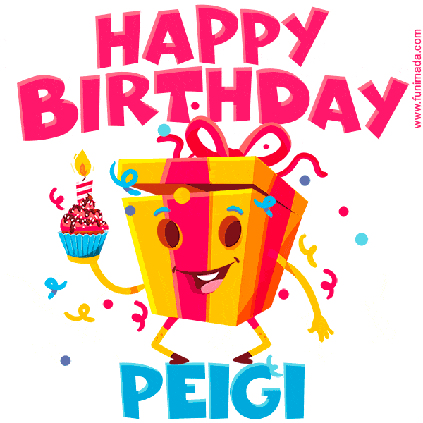 Funny Happy Birthday Peigi GIF