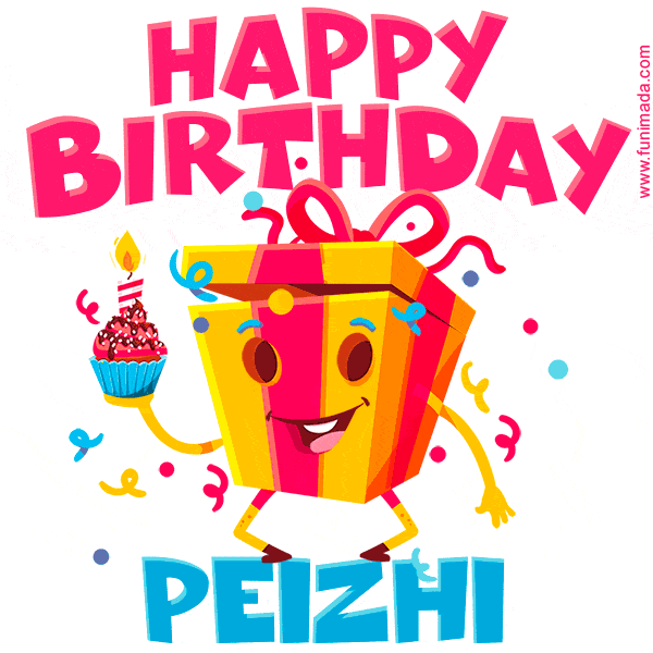 Funny Happy Birthday Peizhi GIF