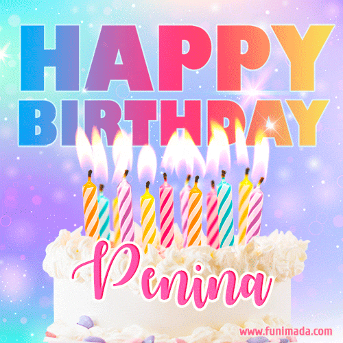 Funny Happy Birthday Penina GIF