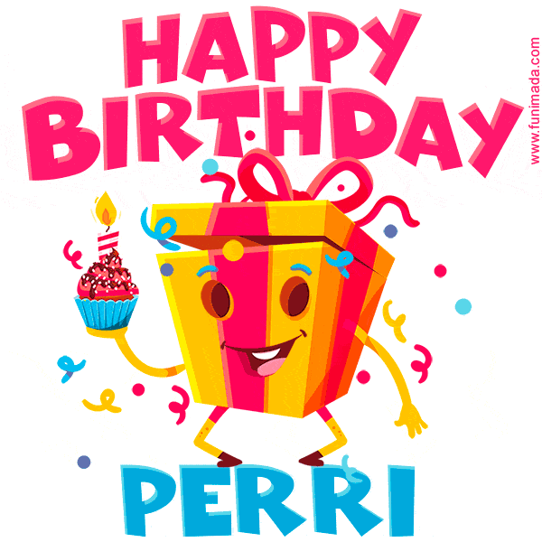 Funny Happy Birthday Perri GIF