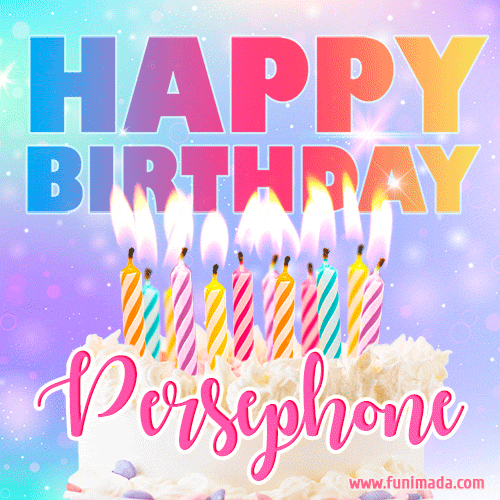 Funny Happy Birthday Persephone GIF