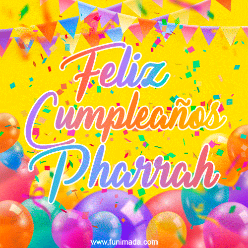 Feliz Cumpleaños Pharrah (GIF)