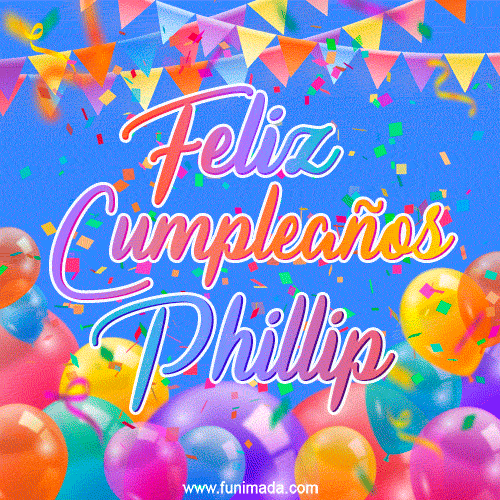 Feliz Cumpleaños Phillip (GIF)