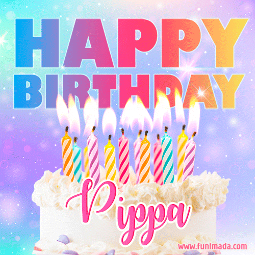 Funny Happy Birthday Pippa GIF