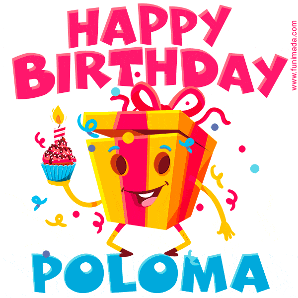 Funny Happy Birthday Poloma GIF