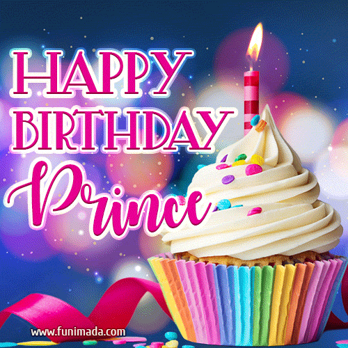 Happy Birthday Prince - Lovely Animated GIF