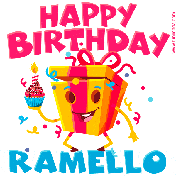 Funny Happy Birthday Ramello GIF