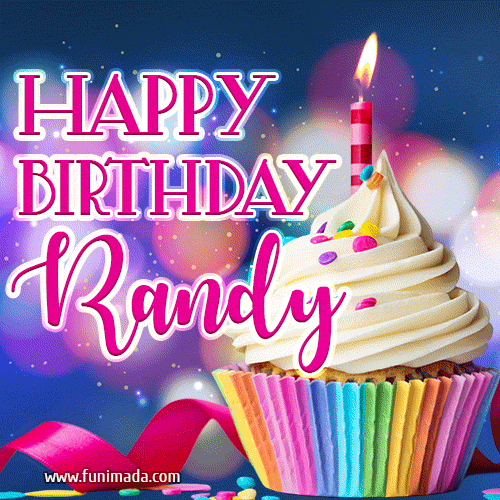 Happy Birthday Randy - Lovely Animated GIF