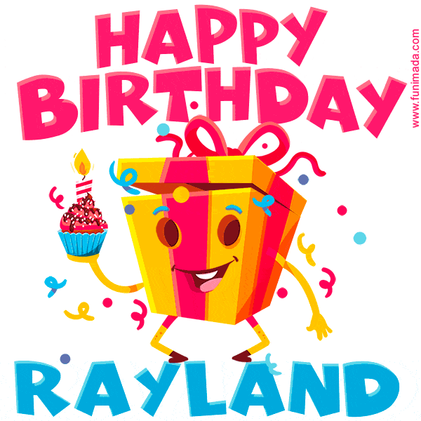Funny Happy Birthday Rayland GIF