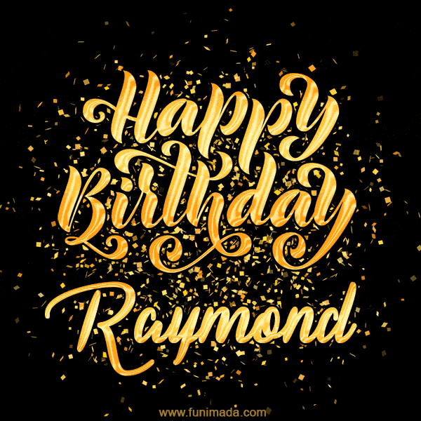 Happy Birthday Card for Raymond - Download GIF and Send for Free
