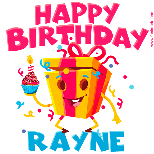 Funny Happy Birthday Rayne GIF