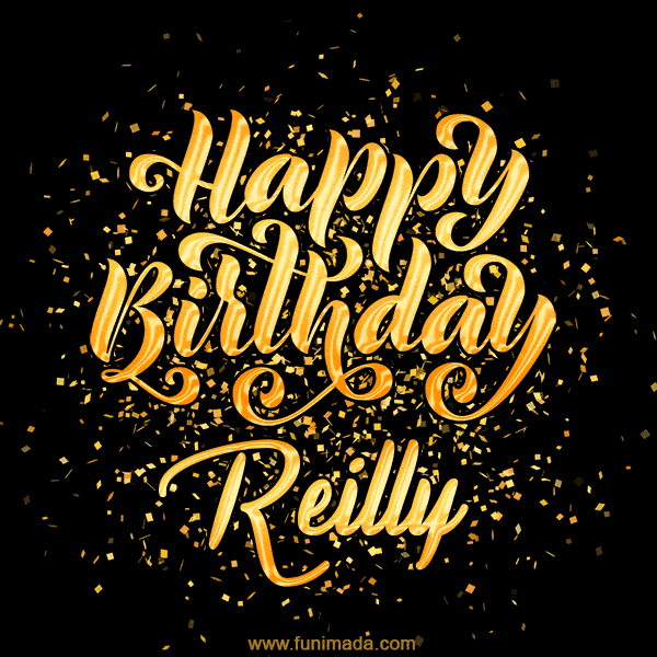 Happy Birthday Card for Reilly - Download GIF and Send for Free