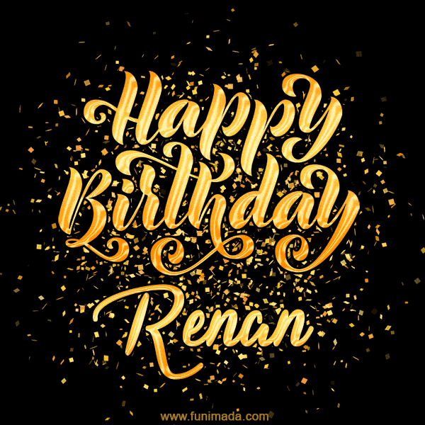 Happy Birthday Card for Renan - Download GIF and Send for Free