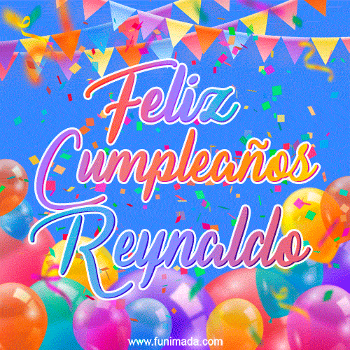 Feliz Cumpleaños Reynaldo (GIF)