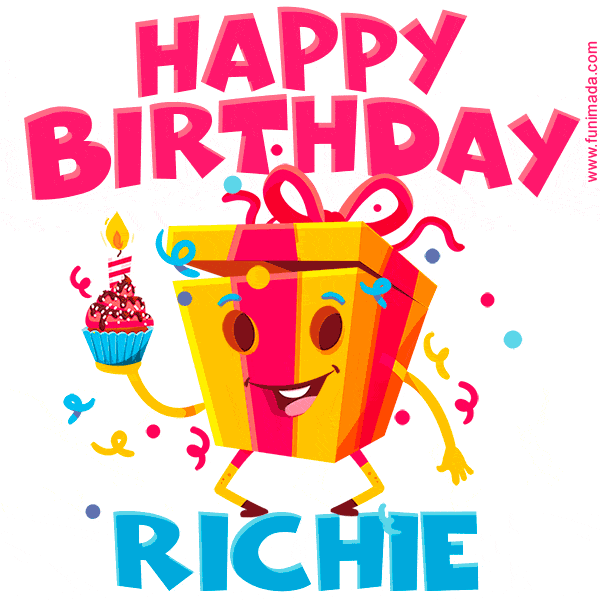 Funny Happy Birthday Richie GIF