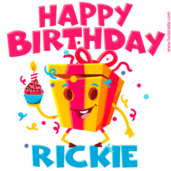 Funny Happy Birthday Rickie GIF