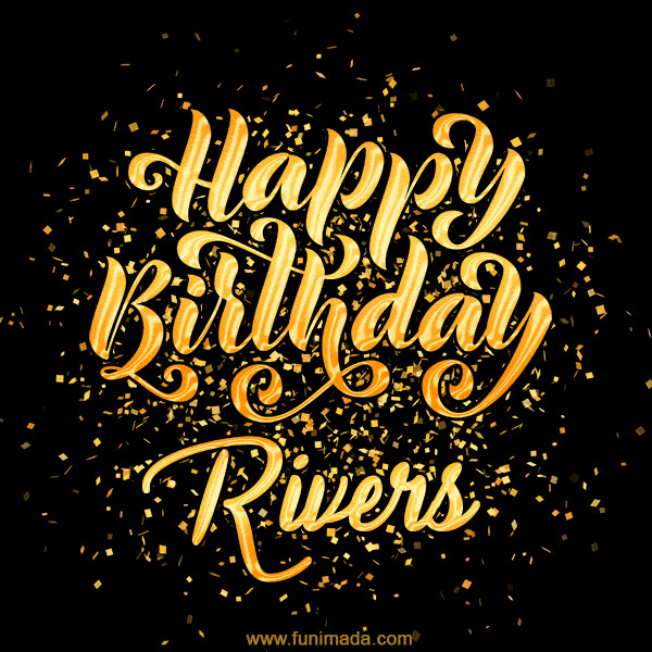 Happy Birthday Card for Rivers - Download GIF and Send for Free